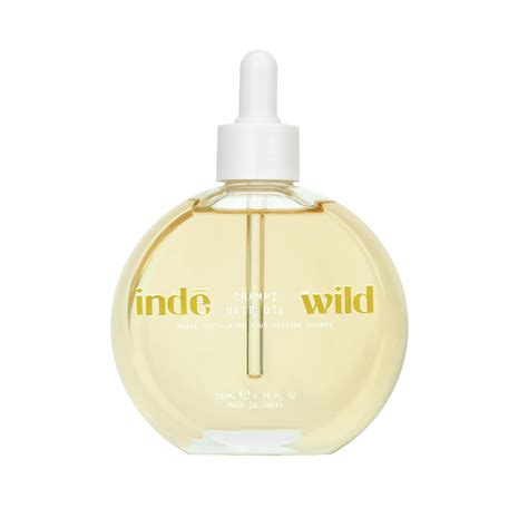 indē wild Champi Hair Oil (130 ml) with Rosemary Oil, Brahmi, Amla, and ...