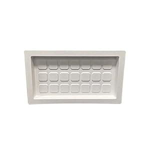 Buy Crawl Space Recessed Vent Cover-White:Fits Standard 8x16 Crawlspace ...