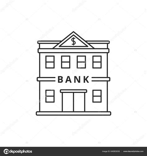 Bank Building Vector
