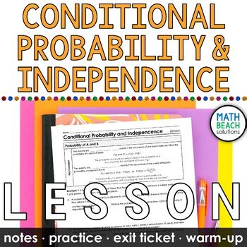 Image result for Conditional Probability and Independence