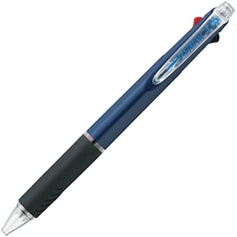 Uni Ballpoint Pen Jetstream 3 Color Black, Red, Blue Ink 0.5mm, Navy ...