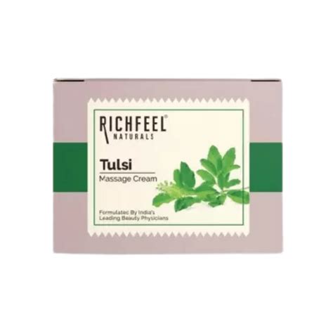 Foxy.in : Buy Richfeel Naturals Tulsi Healing Massage Cream (100g ...