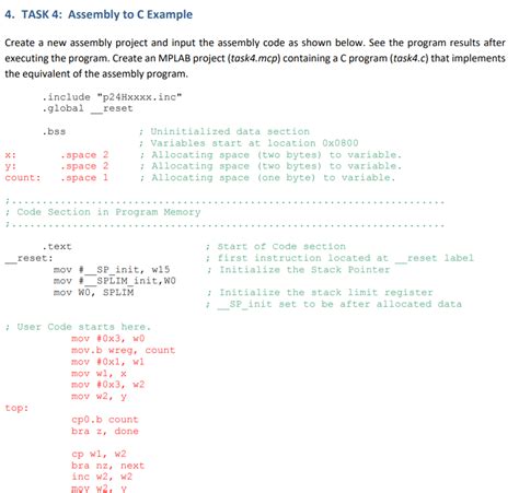 Image result for Example for Assembly Code C