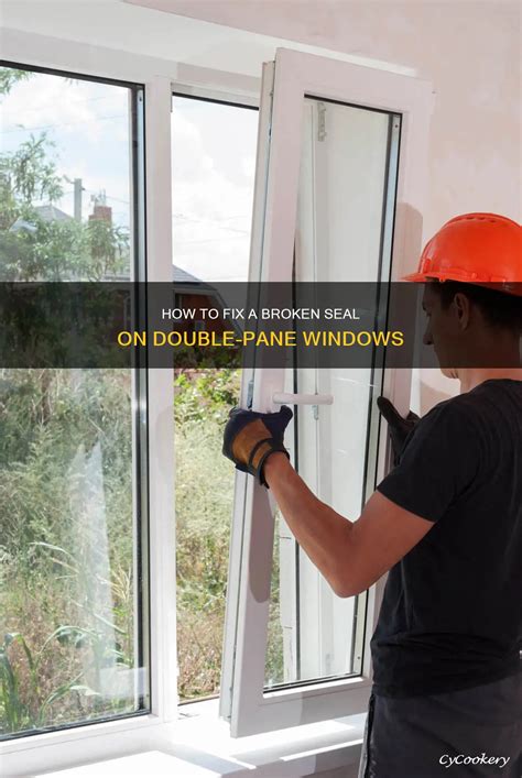 How To Fix A Broken Seal On Double-Pane Windows | CyCookery
