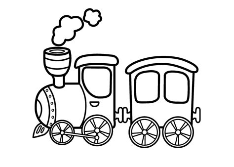 Toy Train for Toddler coloring page - Download, Print or Color Online ...