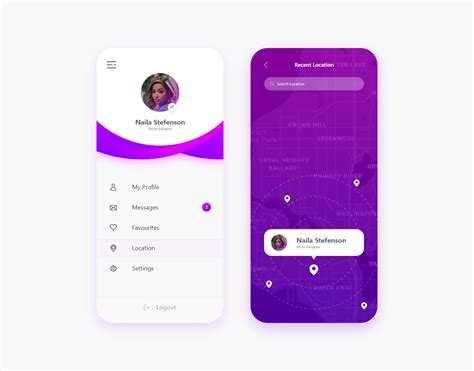 Image result for Profile App UI Design