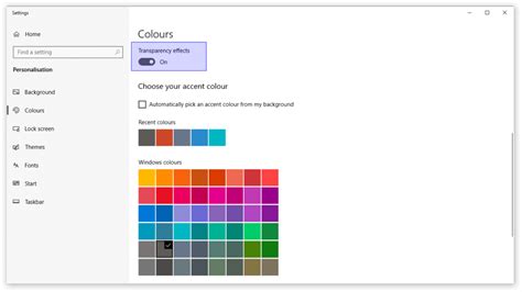 How to Get Permanent Translucent Taskbar without App 的图像结果