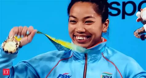 chanu: CWG 2022: Weightlifter Mirabai Chanu bags gold medal in women's ...