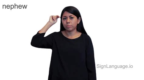 nephew in ASL - Example # 1 - American Sign Language