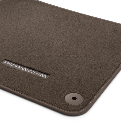 Porsche 911 Floor Mats with Nubuk Edging (991 & 991 II) | PORSCHE SHOP