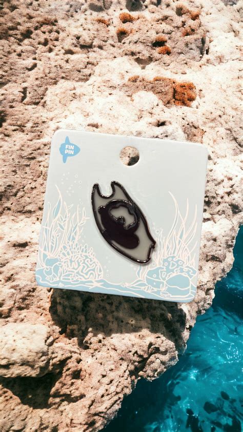 Mermaids purse shark egg case enamel pin – Fin Pin Shop