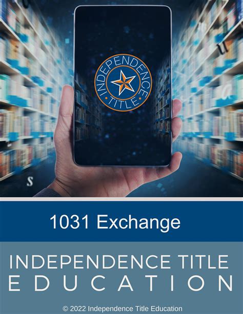 1031 Exchange - Texas by Independence Title Education - Issuu