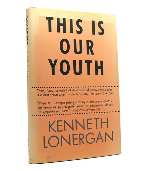 THIS IS OUR YOUTH | Kenneth Lonergan | Book Club Edition