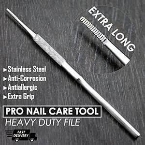 Stainless Steel Made Ingrown Nail 'Blacks' File. 13 cm Fine Pointed ...