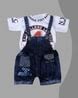 Buy WHITE Dungarees & Playsuit for Boys by FASHION GRAB Online | Ajio.com