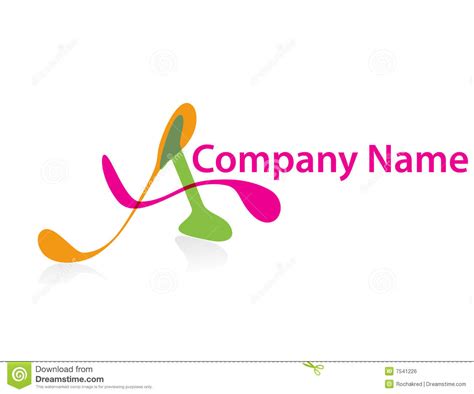 公司名称 向量例证. 插画 包括有 图标, 蓝色, 发光, 例证, 要素, 橙色, 总公司, 圈子, 象征 - 7541226