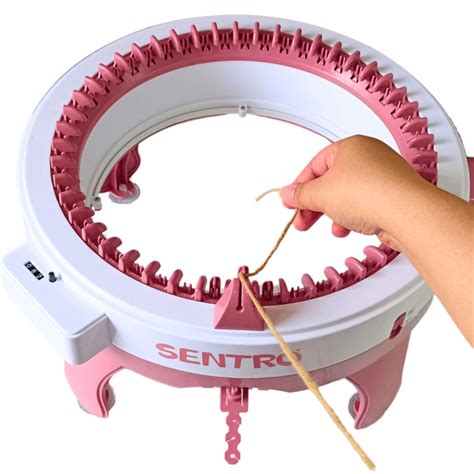Image result for How to Thread A Sentro Knitting Machine