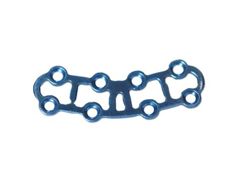 2.0 mm Titanium Mini Bone Plates - 2.0 x 4 Hole with gap Bone Plate ...