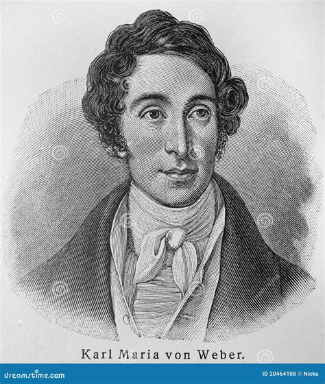 Carl Maria von Weber foto de archivo editorial. Imagen de musical ...