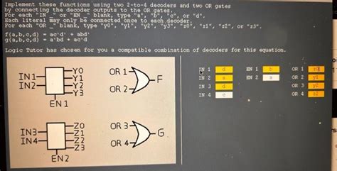 Image result for 2 4 Decoder Logic Gates