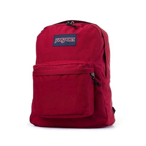 JanSport Superbreak Polyester 25 Ltrs Viking Red School Backpack ...