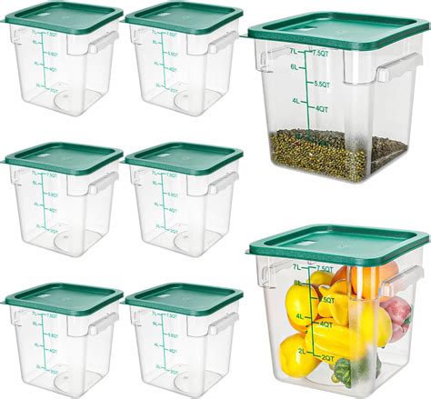 Amazon.com: Studderz Cambro Commercial Grade Food Storage Containers (2 ...