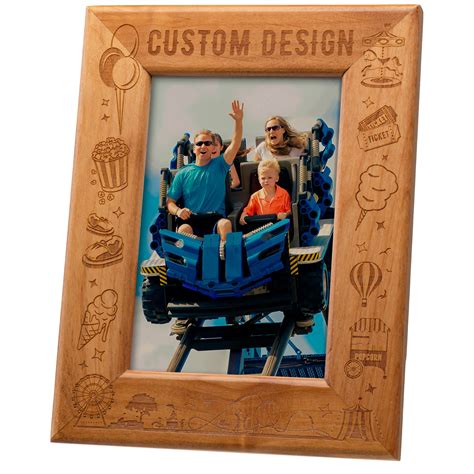 Custom Laser Engraved Wood Picture Frames — Neil Enterprises Inc.