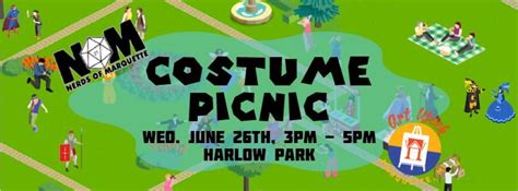 Costume Picnic (MQT Art Week), Harlow Park, Marquette, 26 June 2024 ...