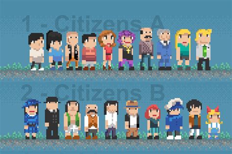 2D Pixel Characters For Unity 的图像结果