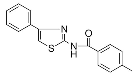 4-METHYL-N-(4-PHENYL-THIAZOL-2-YL)-BENZAMIDE AldrichCPR | Sigma-Aldrich