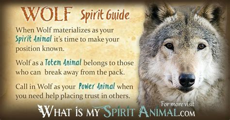 american antive spirt wolf name