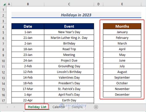 Image result for Events Chart Excel