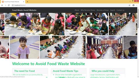 Food Waste Management System Project 的图像结果