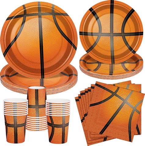 Amazon.com: Basketball Party Decorations Basketball Party Supplies ...