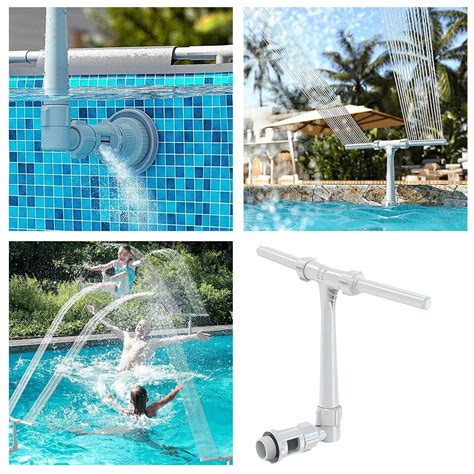 Pool Fountain For Above And In Ground Pools Adjustable Spray Sprinkler ...