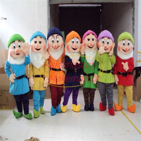 Seven Dwarfs Mascot costume
