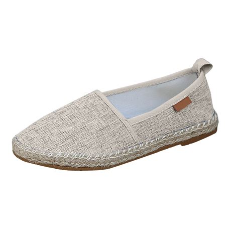 DVKOVI Women Slip on Shoes Women's Ballet Shoes Round Toe Slip On Knit ...