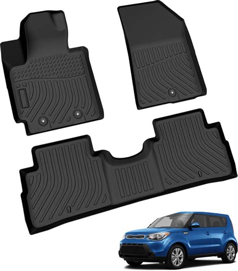 Amazon.com: Landrol Car Floor Mats Replacement for Kia Soul (Not fit ...