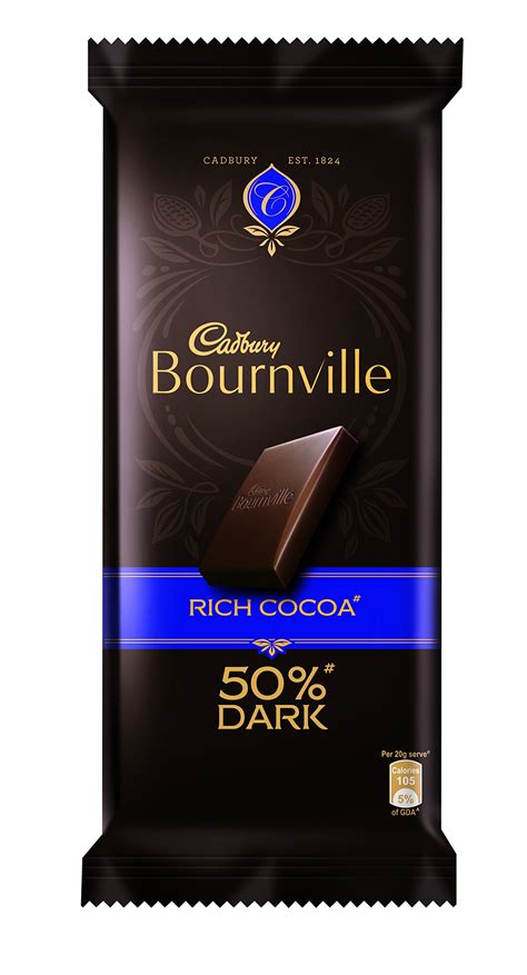 Cadbury Bournville Dark Chocolate Bar, Rich Cocoa, 80 g : Amazon.in ...