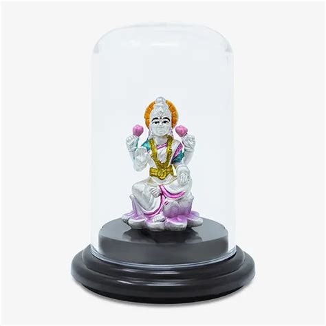 Buy 999 Silver Shri Lakshmi Ji Enduring Form Idol in India at Best ...