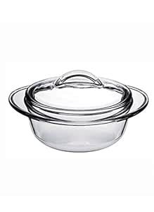 Buy Incrizma Glassware - Imported Borosilicate Glass Casserole with Lid ...