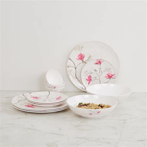 Buy Victor Multicolour Printed Melamine Dinner Set - 14 Pcs from Home ...