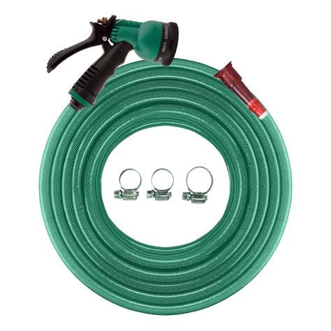 Cinagro 20 Meter 0.5 inch Heavy Duty 3 Layered Braided PVC Garden Hose ...
