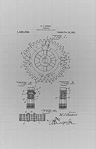 Framable Patent Art the Original Poster Art Print Steampunk Forged ...