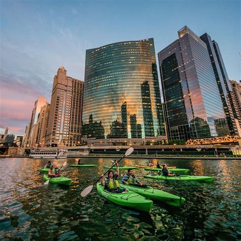Kayak On Chicago Riverwalk at Louise Costa blog