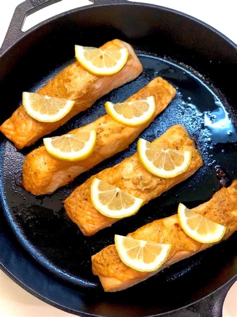 Oven Baked Salmon in Cast Iron • Keeping It Simple Blog