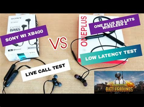 Sony wi on sale xb400 latency