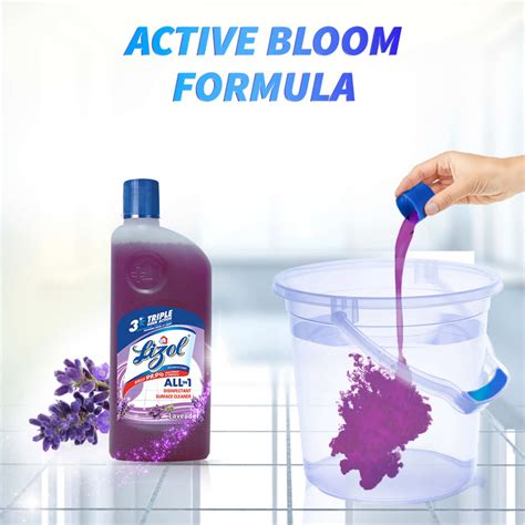 Buy LIZOL LAVENDER DISINFECTANT FLOOR CLEANER LIQUID BOTTLE OF 500 ML ...