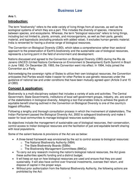 Business Law - Dec 2022 - Solved assignments - Business Law Ans 1 ...