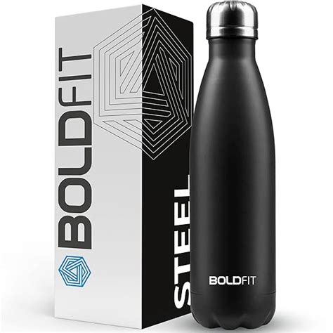 Boldfit Stainless Steel Water Bottle 1 Litre Hot Water Bottle for Men ...